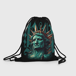 Рюкзак-мешок Статуя свободы в New York США, цвет: 3D-принт