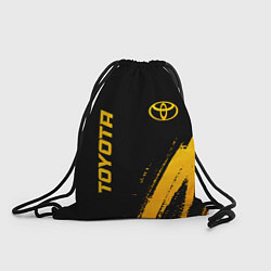 Рюкзак-мешок Toyota - gold gradient вертикально, цвет: 3D-принт