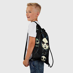 Рюкзак-мешок Унсдэй Адамс с куклой, цвет: 3D-принт — фото 2