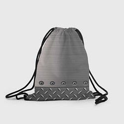 Рюкзак-мешок Стальные листы, цвет: 3D-принт
