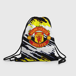 Рюкзак-мешок Манчестер Юнайтед клуб краски, цвет: 3D-принт