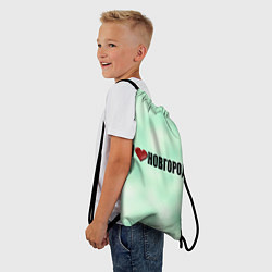 Рюкзак-мешок Новгород города России, цвет: 3D-принт — фото 2