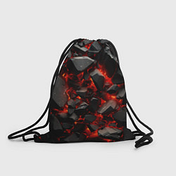 Рюкзак-мешок Гармоничная геометрия, цвет: 3D-принт