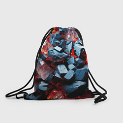 Мешок для обуви Янтарные камни асбтракция