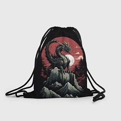 Рюкзак-мешок Дракон хрустальных льдов, цвет: 3D-принт