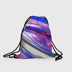 Мешок для обуви Вязкая абстракция в фиолетовых оттенках