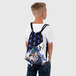Рюкзак-мешок Кэйа - Геншин Импакт, цвет: 3D-принт — фото 2