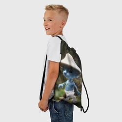 Рюкзак-мешок Шайлушай синий, цвет: 3D-принт — фото 2