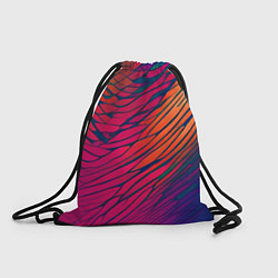 Рюкзак-мешок Буйство красок акварелика, цвет: 3D-принт