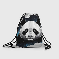 Рюкзак-мешок Панда портрет, цвет: 3D-принт