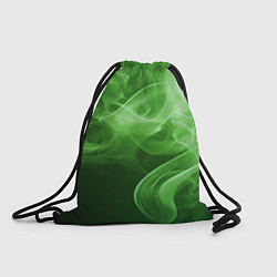 Рюкзак-мешок Зеленый дым, цвет: 3D-принт