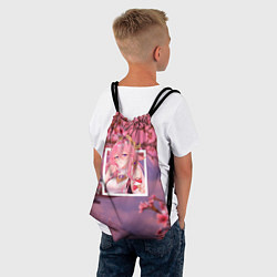 Рюкзак-мешок Яэ Мико жрица, цвет: 3D-принт — фото 2