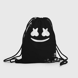 Рюкзак-мешок Marshmello black collection, цвет: 3D-принт