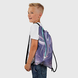 Рюкзак-мешок Унесенные призраками- дракон и девочка, цвет: 3D-принт — фото 2