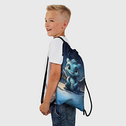 Рюкзак-мешок Снежный дракон 2024, цвет: 3D-принт — фото 2