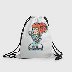Рюкзак-мешок David Bowie - Life on Mars, цвет: 3D-принт