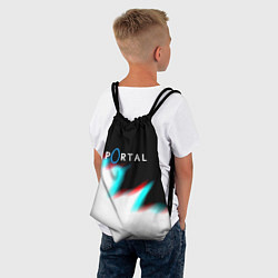 Рюкзак-мешок Portal game blink color, цвет: 3D-принт — фото 2