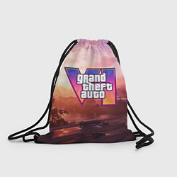 Рюкзак-мешок GTA 6 Vice, цвет: 3D-принт