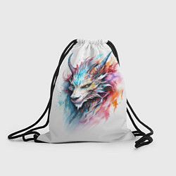 Рюкзак-мешок Портрет дракона, цвет: 3D-принт