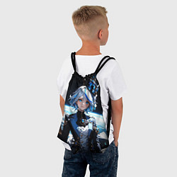 Рюкзак-мешок Фурина и космос - Геншин Импакт, цвет: 3D-принт — фото 2
