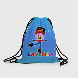 Рюкзак-мешок Новогоднее веселье от Лавиньи, цвет: 3D-принт