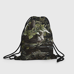Рюкзак-мешок Кот партизан, цвет: 3D-принт