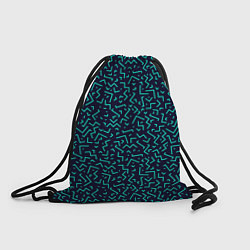 Рюкзак-мешок Neon stripes, цвет: 3D-принт