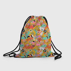 Рюкзак-мешок Сладкие мороженки, цвет: 3D-принт