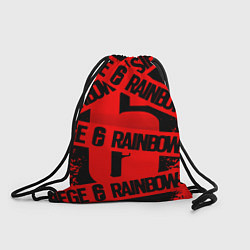 Рюкзак-мешок Rainbox six краски, цвет: 3D-принт