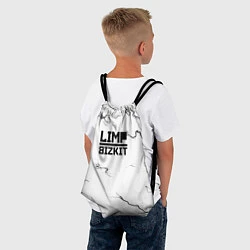 Рюкзак-мешок Limp bizkit storm black, цвет: 3D-принт — фото 2