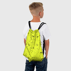 Рюкзак-мешок Лимонная текстура, цвет: 3D-принт — фото 2