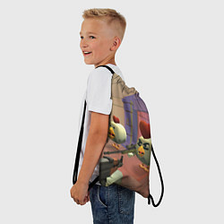 Рюкзак-мешок Чикен ган - скрин, цвет: 3D-принт — фото 2