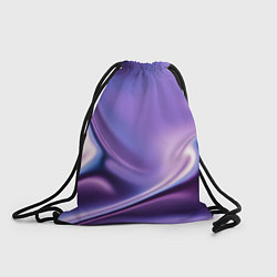 Рюкзак-мешок Голография - изгибающийся металлический фиолетовый, цвет: 3D-принт