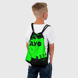 Рюкзак-мешок Ауф краски мем, цвет: 3D-принт — фото 2