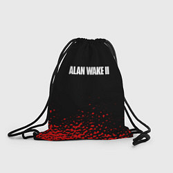 Рюкзак-мешок Alan wake писатель гейм краски, цвет: 3D-принт