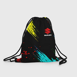 Рюкзак-мешок Suzuki краски абстрактные, цвет: 3D-принт