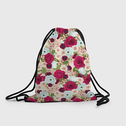 Мешок для обуви Цветочный фон
