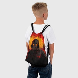 Рюкзак-мешок Stalker 2 fire ghost, цвет: 3D-принт — фото 2