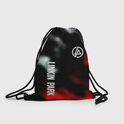 Рюкзак-мешок Linkin park flame, цвет: 3D-принт