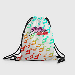Рюкзак-мешок JoJo Bizarre pattern, цвет: 3D-принт