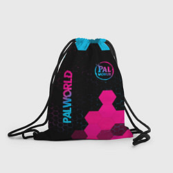 Рюкзак-мешок Palworld - neon gradient вертикально, цвет: 3D-принт