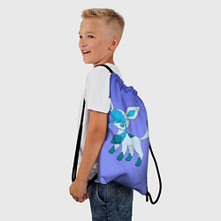 Рюкзак-мешок Glaceon Pokemon, цвет: 3D-принт — фото 2