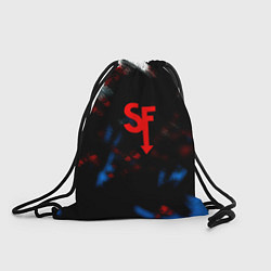 Рюкзак-мешок Салли фейс текстура краски, цвет: 3D-принт