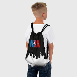 Рюкзак-мешок Баскетбол нба огонь, цвет: 3D-принт — фото 2