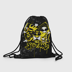Рюкзак-мешок Wu tang killa bees, цвет: 3D-принт