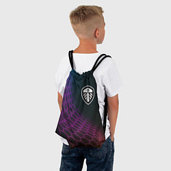 Рюкзак-мешок Leeds United футбольная сетка, цвет: 3D-принт — фото 2