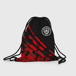 Рюкзак-мешок Manchester City sport grunge, цвет: 3D-принт