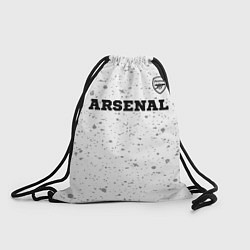 Рюкзак-мешок Arsenal sport на светлом фоне посередине, цвет: 3D-принт