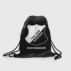 Рюкзак-мешок Hoffenheim sport на темном фоне, цвет: 3D-принт