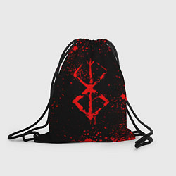 Рюкзак-мешок Клеймо жертвы и брызги - Аниме Берсерк, цвет: 3D-принт